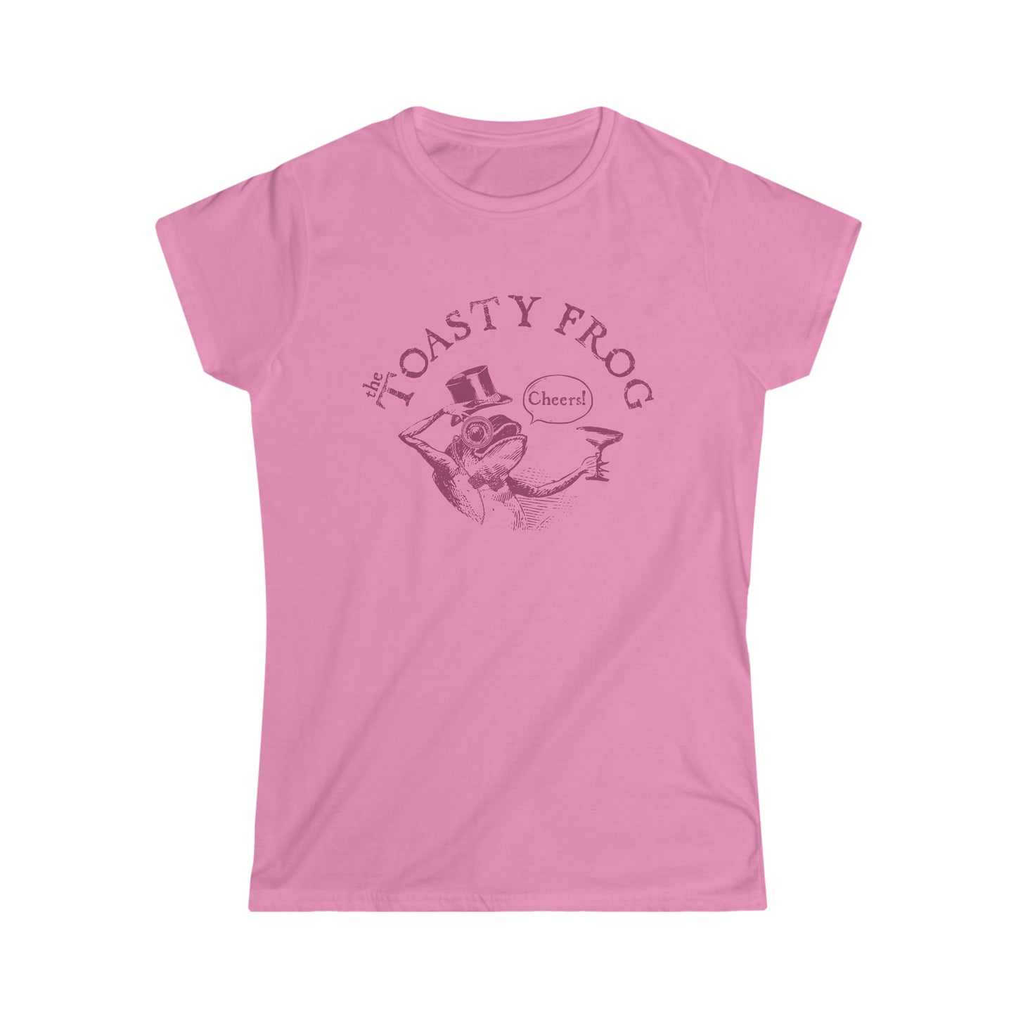 Toasty Frog Cheers logo Women's Premium Tee