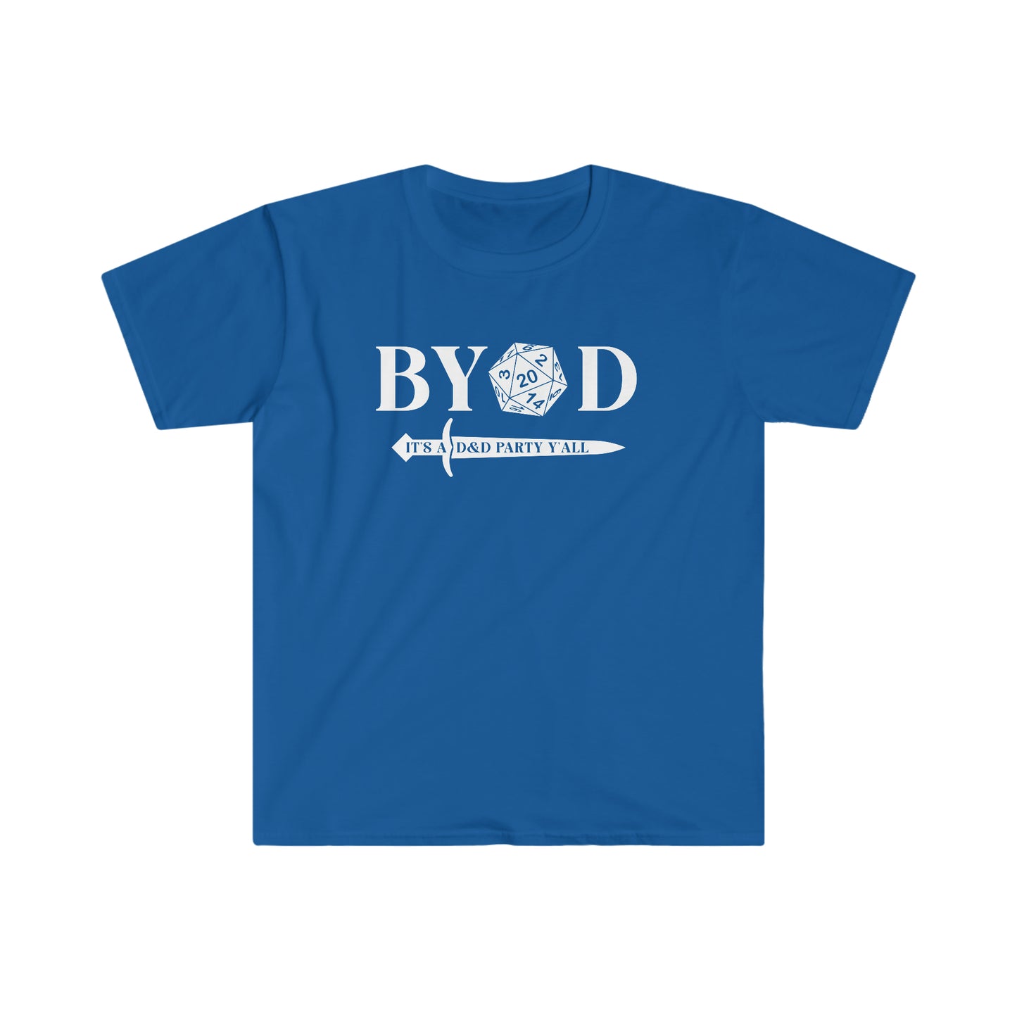 BYOD DnD Unisex Softstyle T-shirt