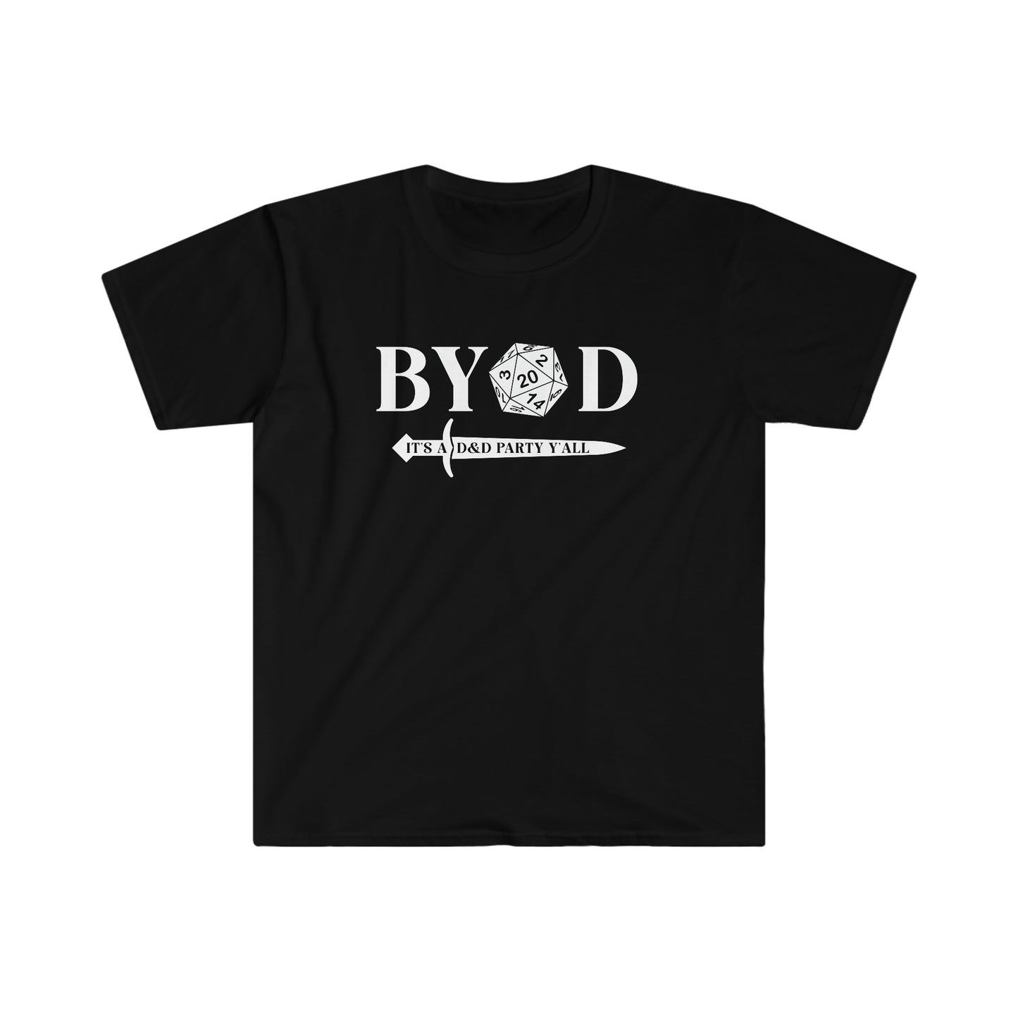 BYOD DnD Unisex Softstyle T-shirt