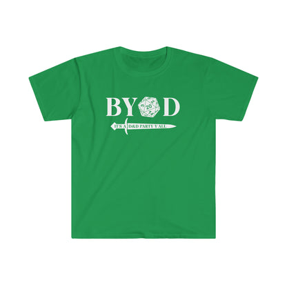 BYOD DnD Unisex Softstyle T-shirt