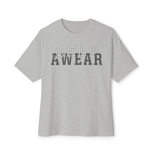 Self Awear Unisex Oversized Boxy Tee