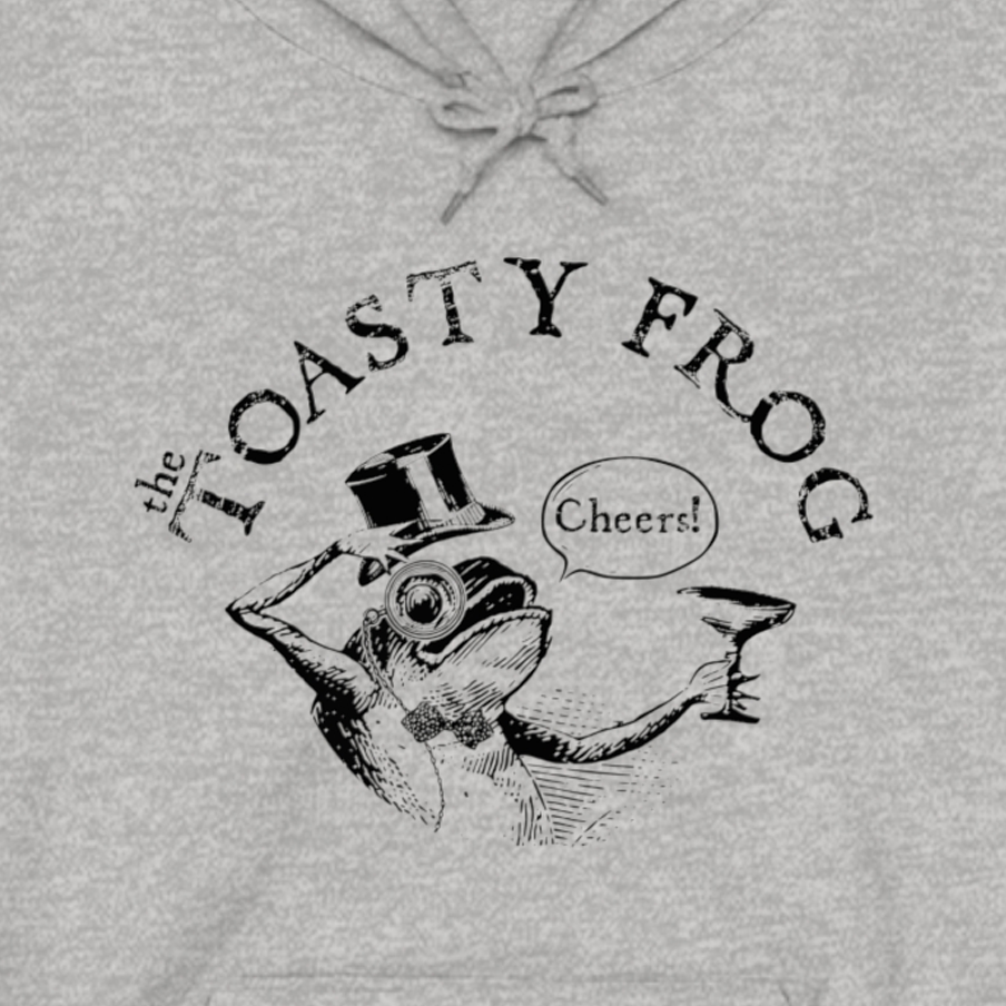 Toasty Frog Cheers Logo Unisex Heavy Blend™ Hooded Sweatshirt