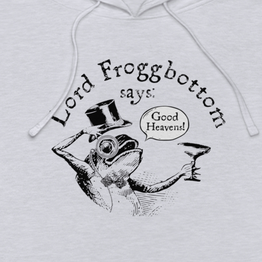 Lord Froggbottom says GH! Unisex Hooded Sweatshirt