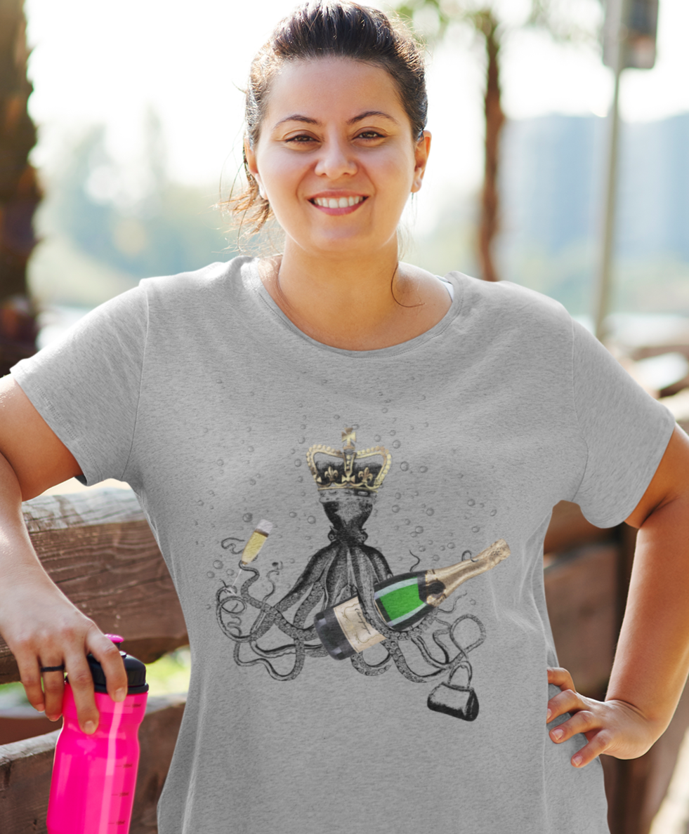 Lady OctoBubbles Women's Triblend Tee