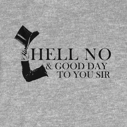 Hell No & Good Day Unisex Softstyle T-shirt