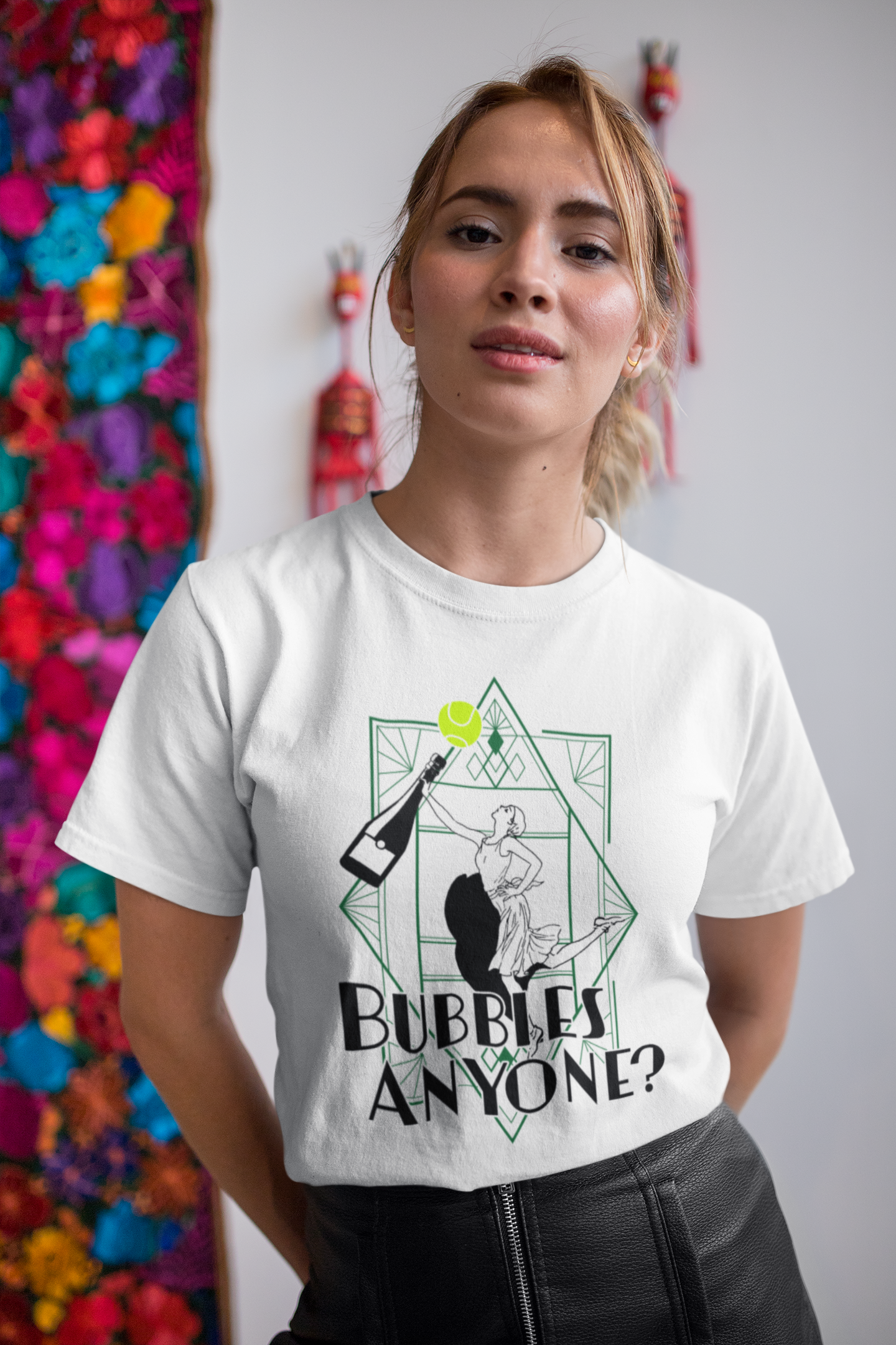 Bubbles Anyone? Women's Premium Tee