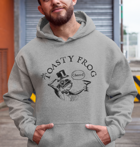 Toasty Frog Cheers Logo Unisex Heavy Blend™ Hooded Sweatshirt