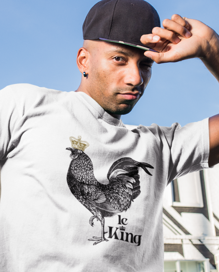 Rooster Le King Unisex Softstyle T-Shirt