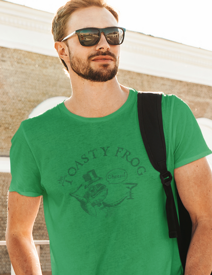 Toasty Frog Cheers logo Adult Unisex Softstyle T-Shirt