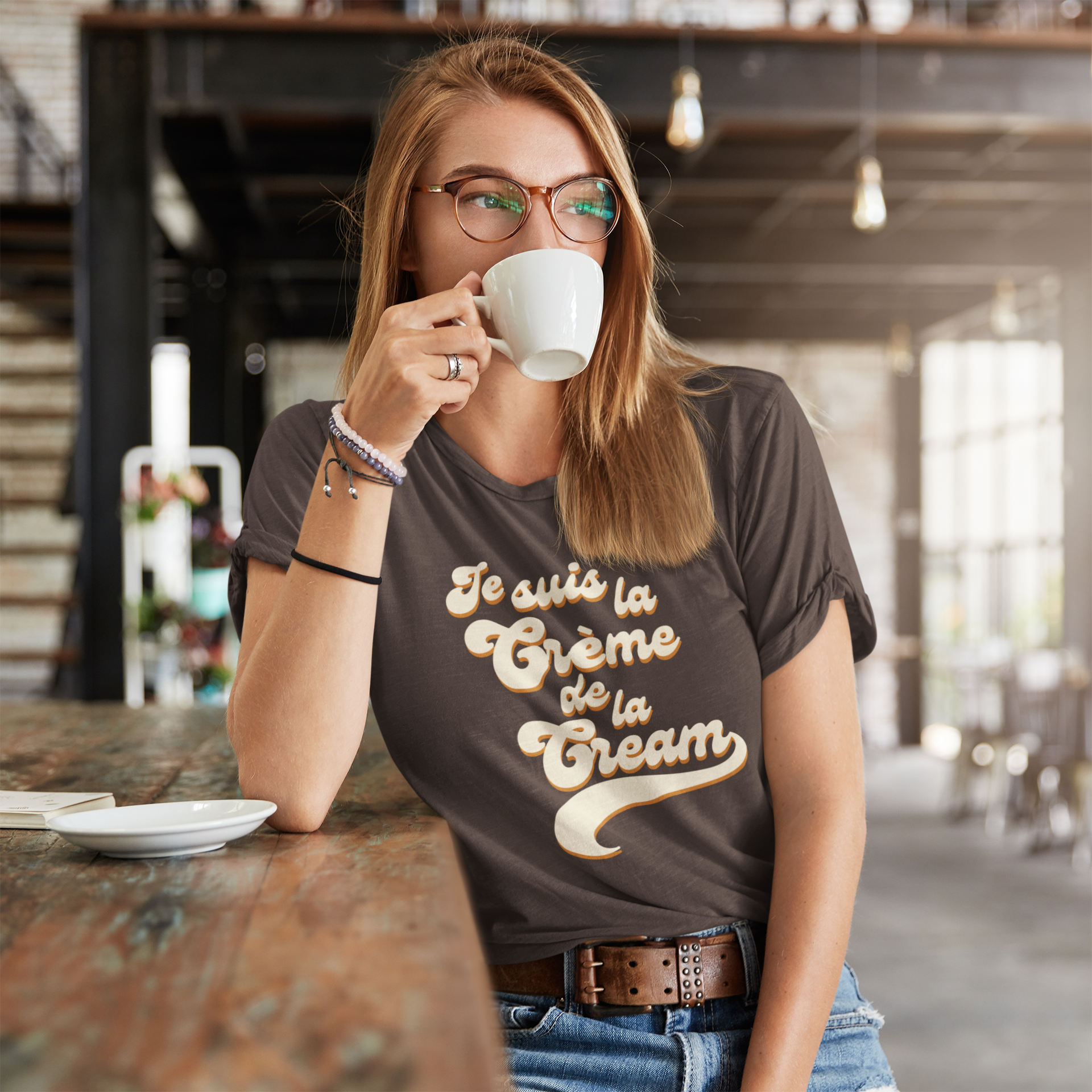 Creme de la Cream Women's Favorite Tee – theToastyFrog