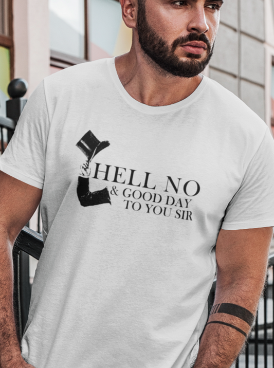 Hell No & Good Day Unisex Softstyle T-shirt