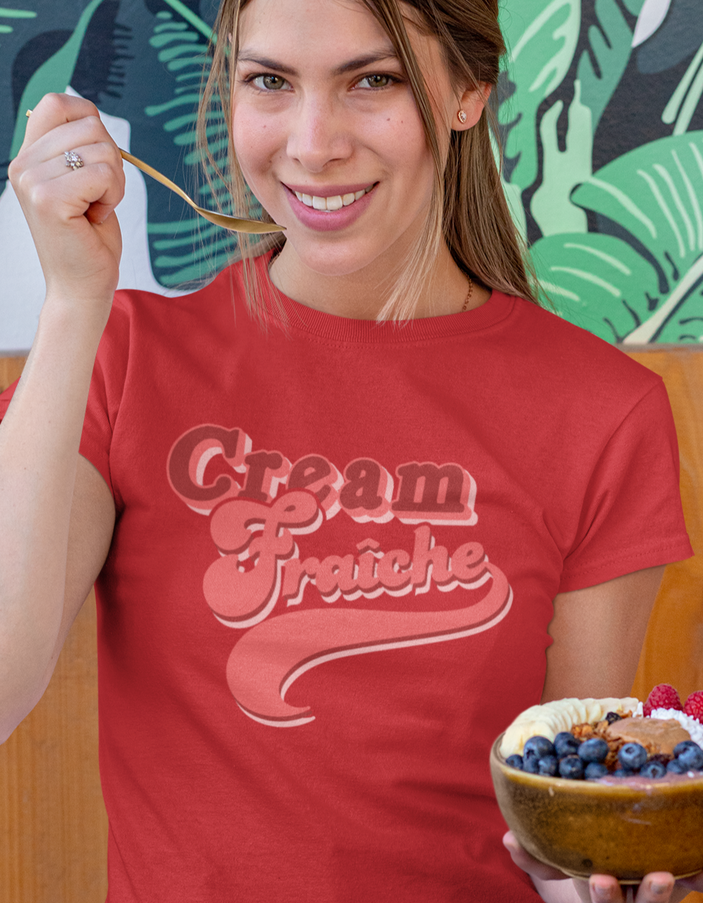 Cream Fraiche Women's Favorite Tee