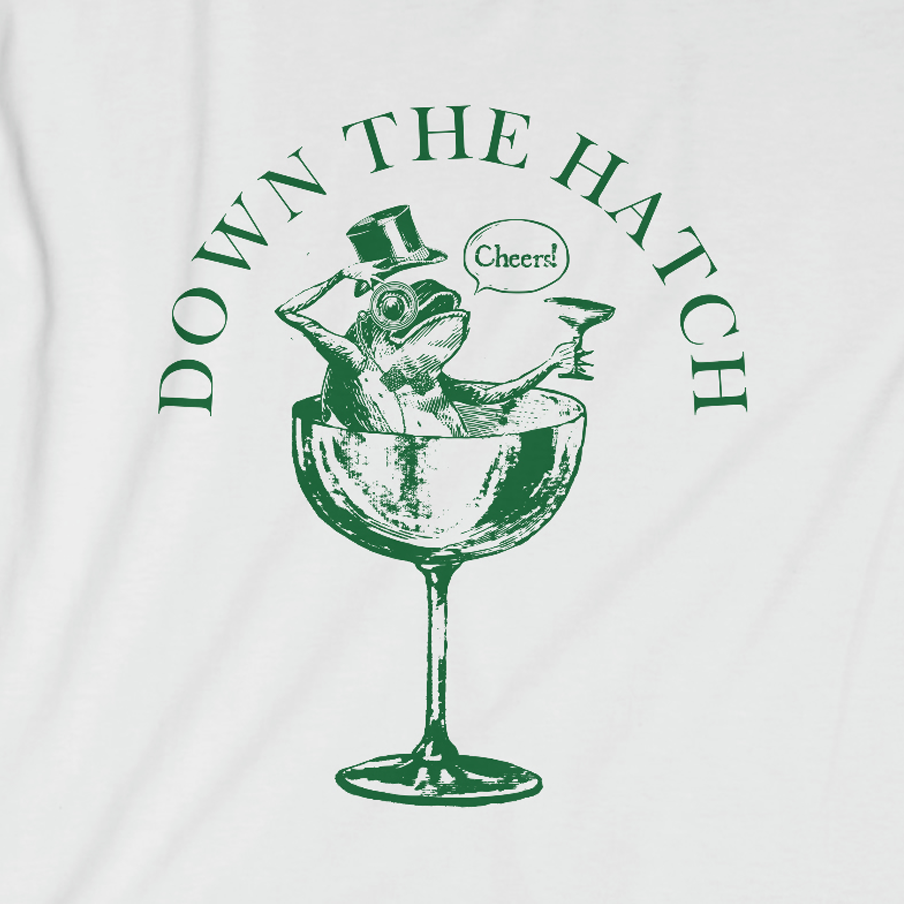 Lord Froggbottom Down the Hatch Adult Unisex Softstyle T-Shirt