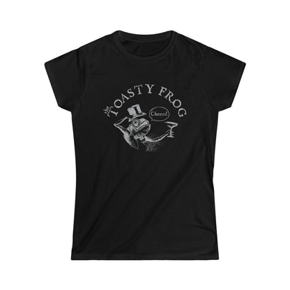 Toasty Frog Cheers logo Women's Premium Tee