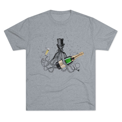 Sir OctoBubbles Unisex Tri-Blend Crew Tee