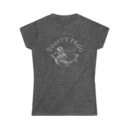 Toasty Frog Cheers logo Women's Premium Tee