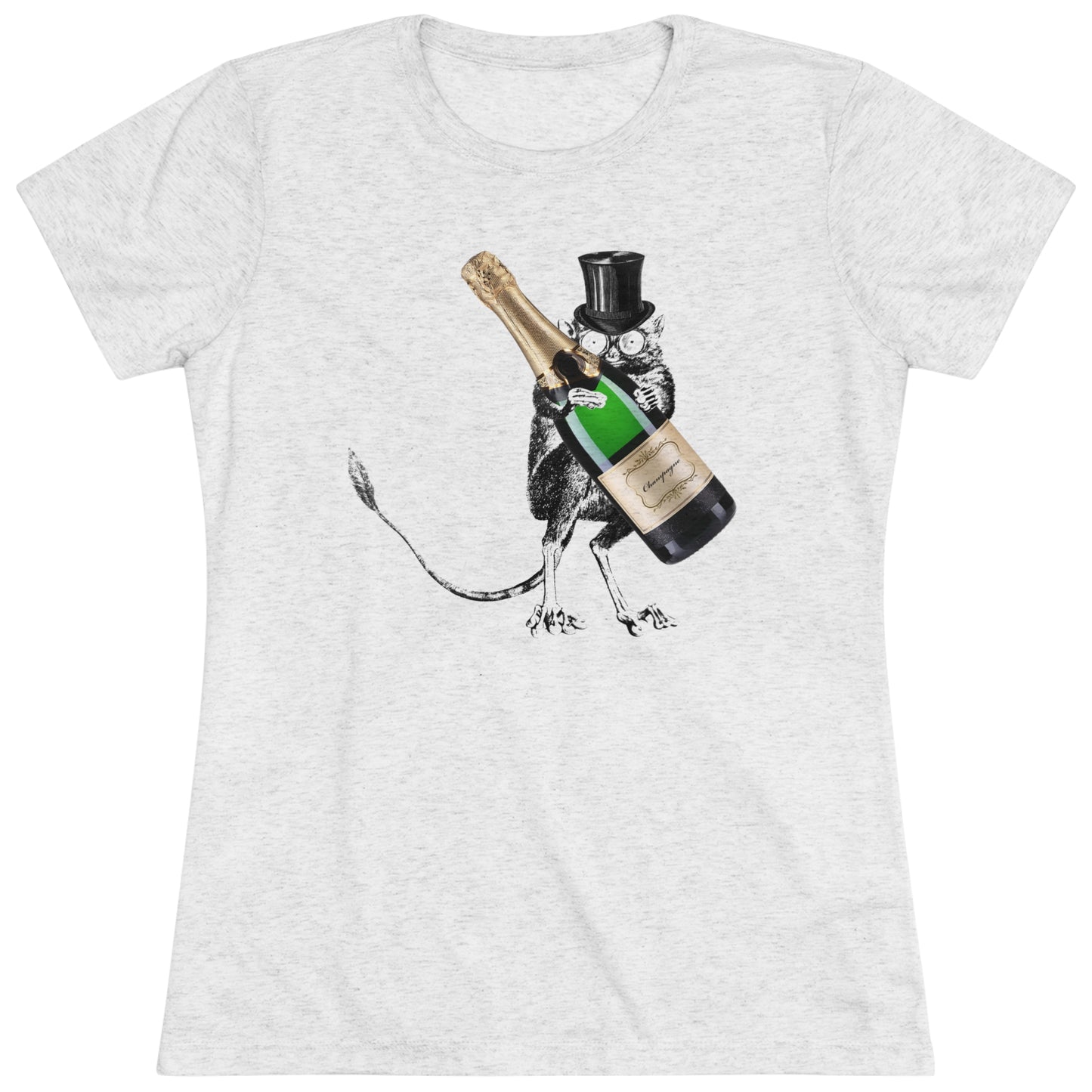 Lil Lord Monkelroy Bubbles Women's Triblend Tee