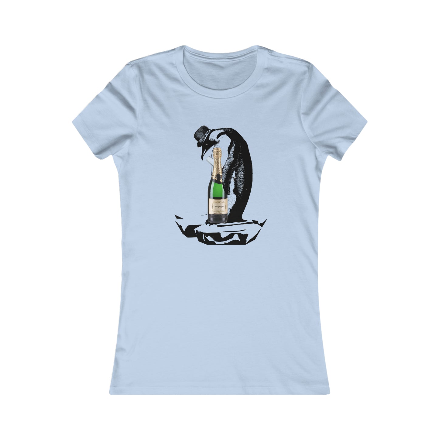 Mr Penguin Bubbles Women's Favorite Tee