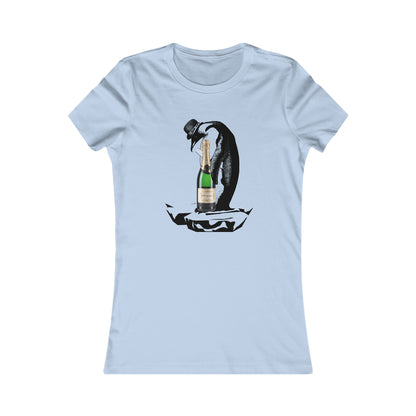 Mr Penguin Bubbles Women's Favorite Tee