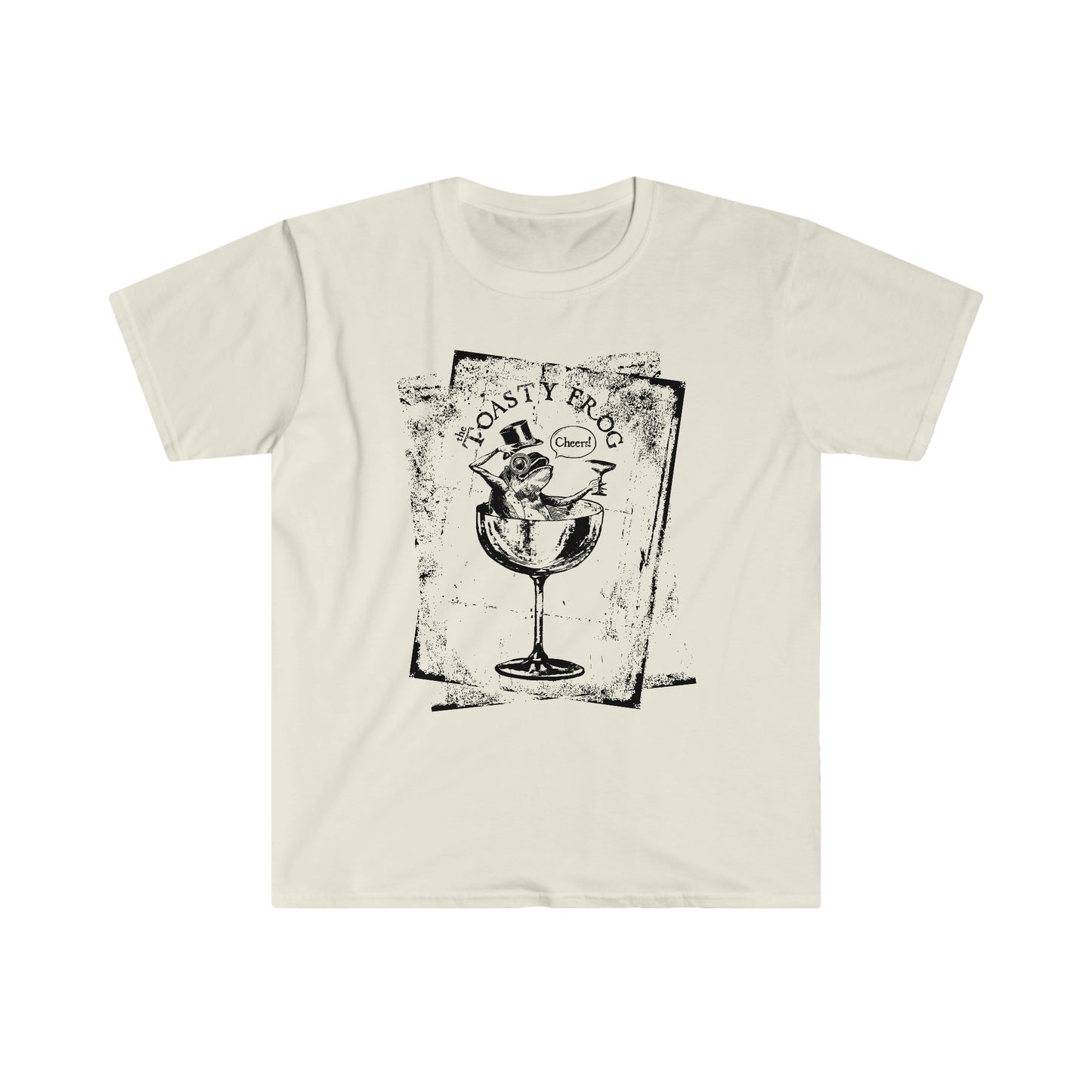 TF Cheers in a Glass Unisex Sofstyle T-shirt