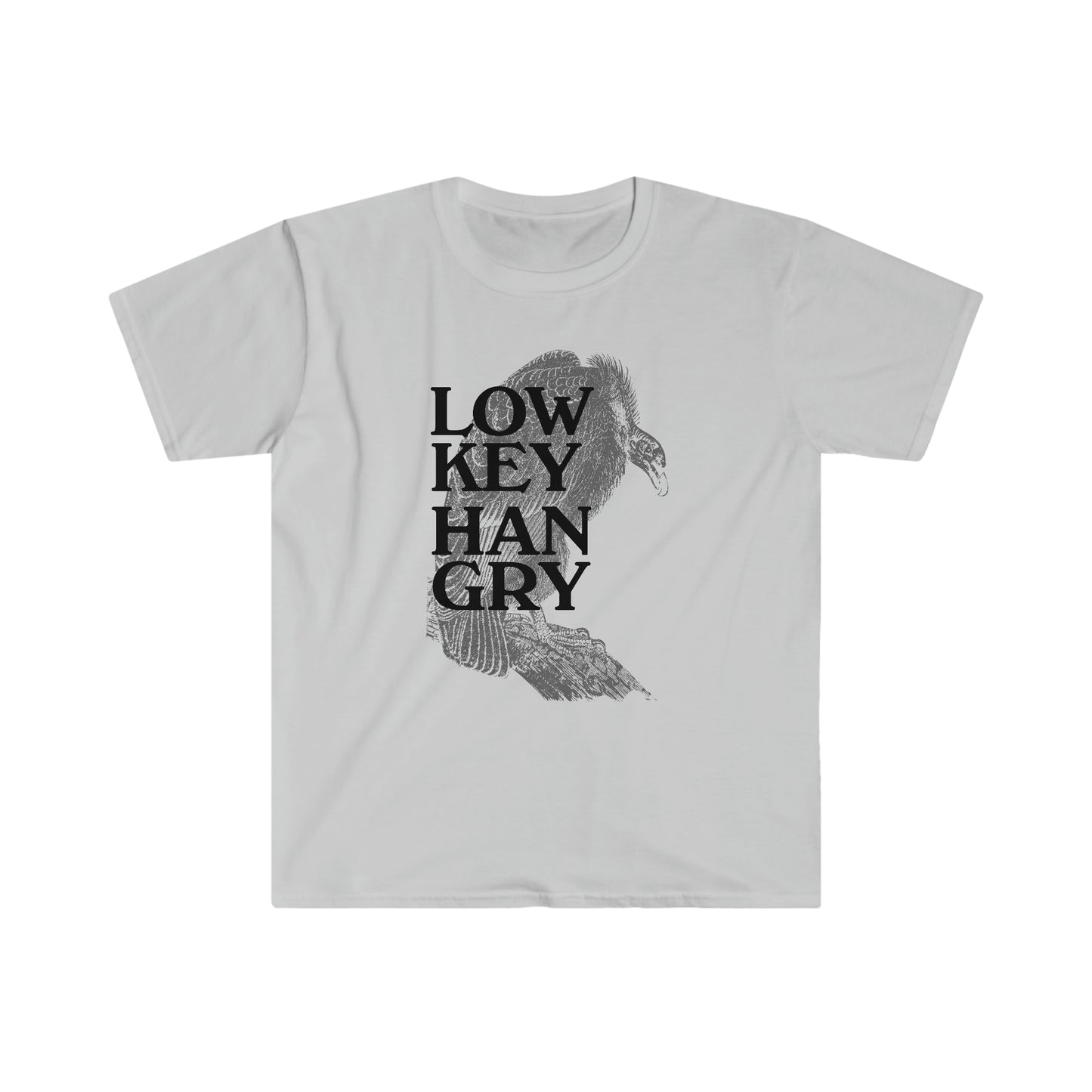 Low-Key Hangry Vulture Unisex Softstyle T-shirt