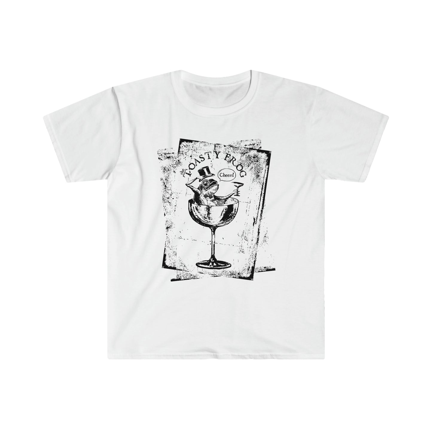 TF Cheers in a Glass Unisex Sofstyle T-shirt