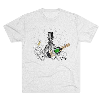 Sir OctoBubbles Unisex Tri-Blend Crew Tee