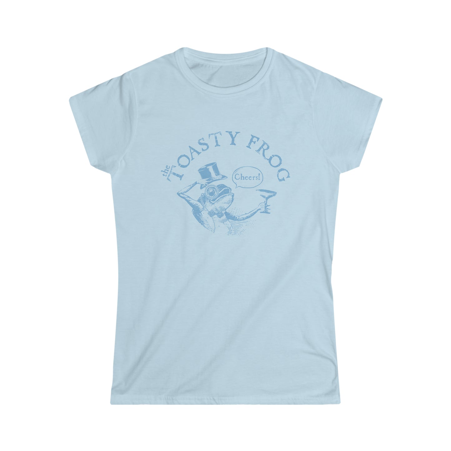 Toasty Frog Cheers logo Women's Premium Tee