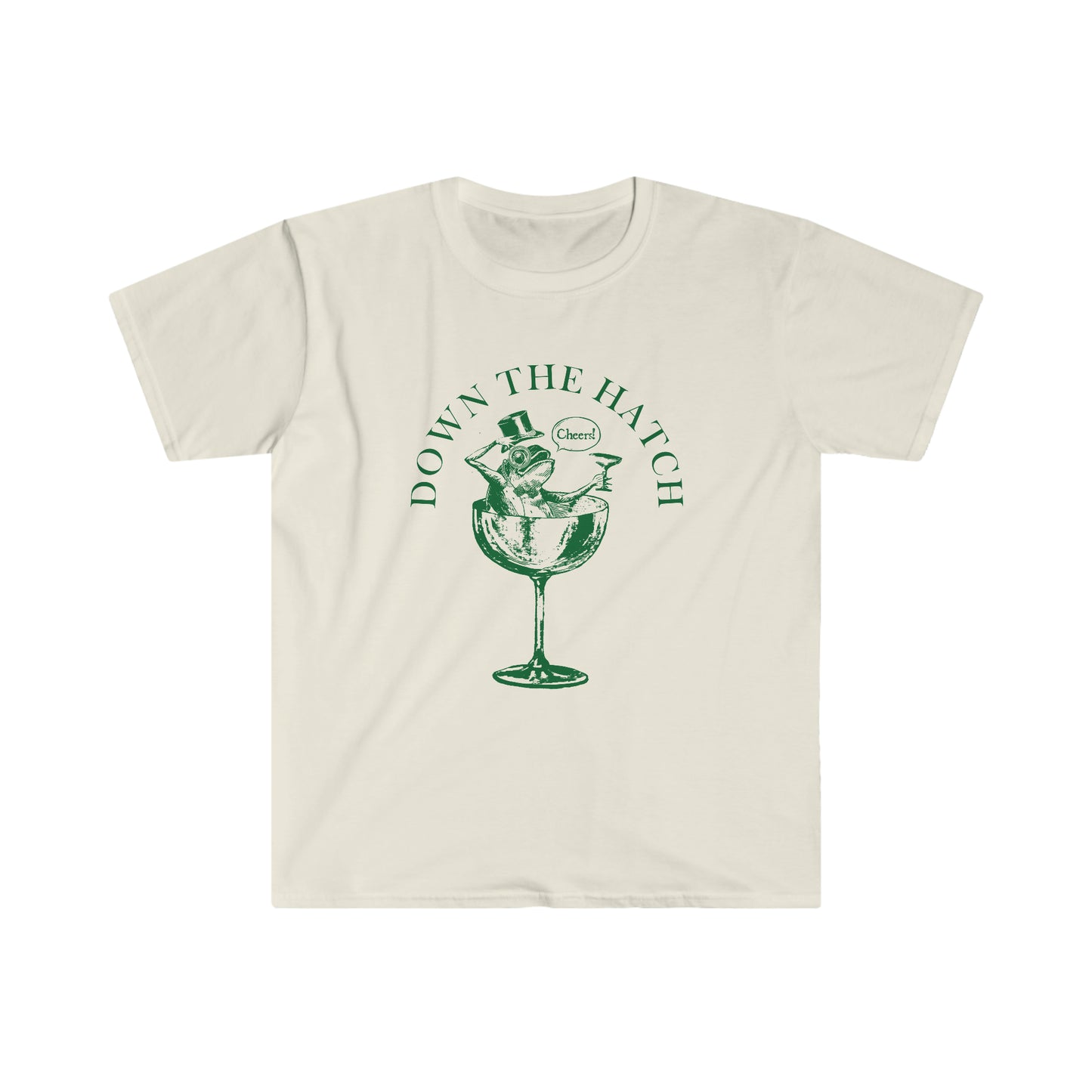 Lord Froggbottom Down the Hatch Adult Unisex Softstyle T-Shirt