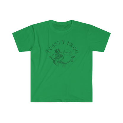 Toasty Frog Cheers logo Adult Unisex Softstyle T-Shirt