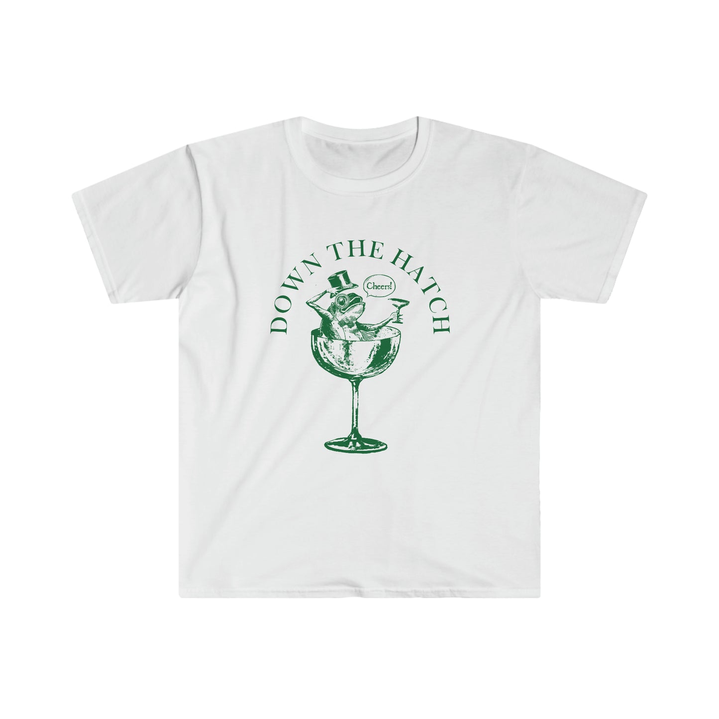 Lord Froggbottom Down the Hatch Adult Unisex Softstyle T-Shirt