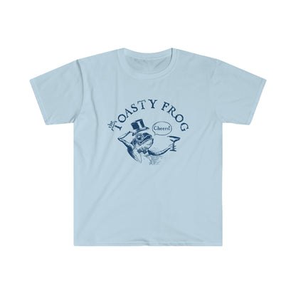 Toasty Frog Cheers logo Adult Unisex Softstyle T-Shirt