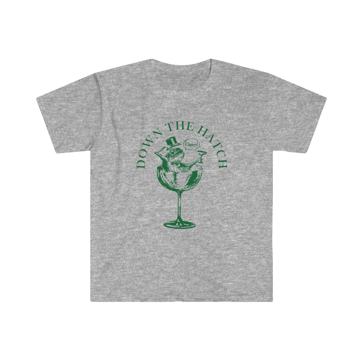 Lord Froggbottom Down the Hatch Adult Unisex Softstyle T-Shirt